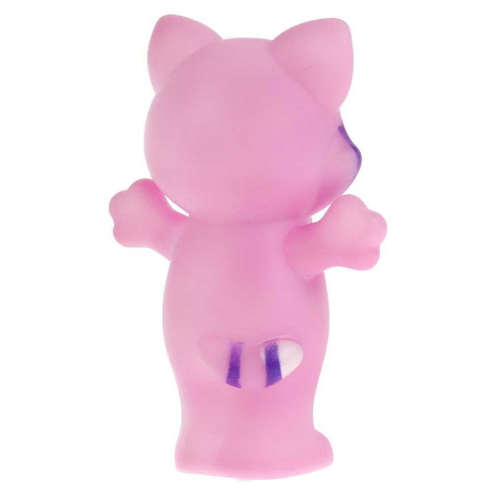 Игрушка для ванны енотик 9 см, в сетке, КАПИТОШКА в кор.2*240шт
