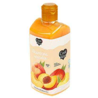 Gel pour la douche et le pénis pour le lait 2 en 1, pas besoin de 460 ml Cool Star en cor.6 parties