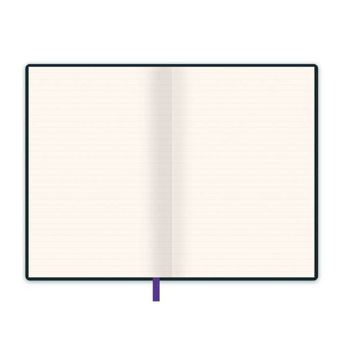 Записная книжка 96л,А5,ЗАМША ЧЁРНАЯ,47491