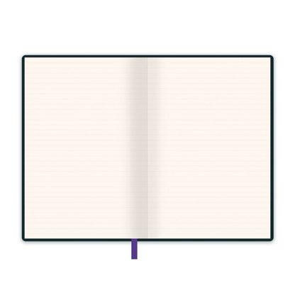 Записная книжка 96л,А5,ЗАМША ЧЁРНАЯ,47491