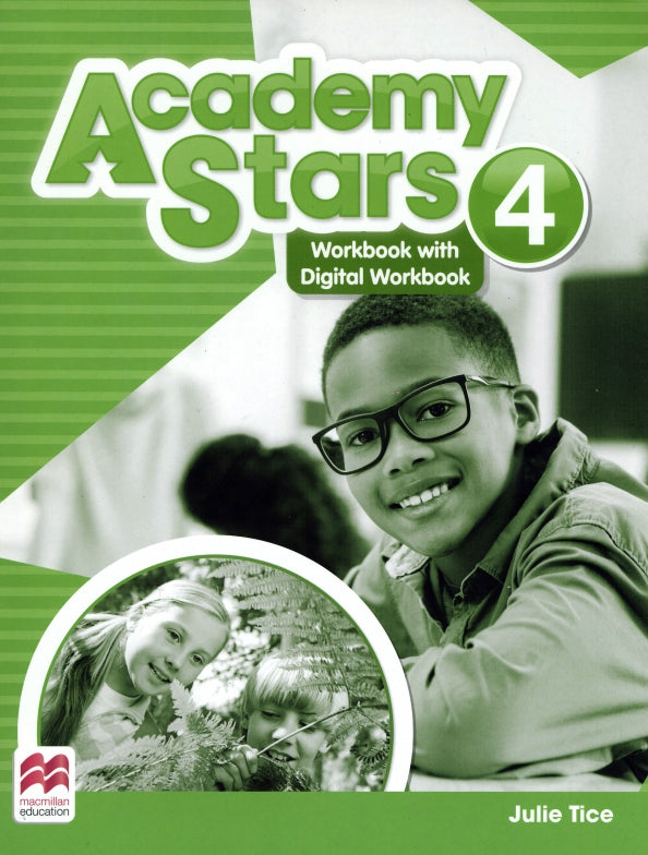 Academy Stars 4 level 4 Workbook with online resources Рабочая тетрадь уровень 4