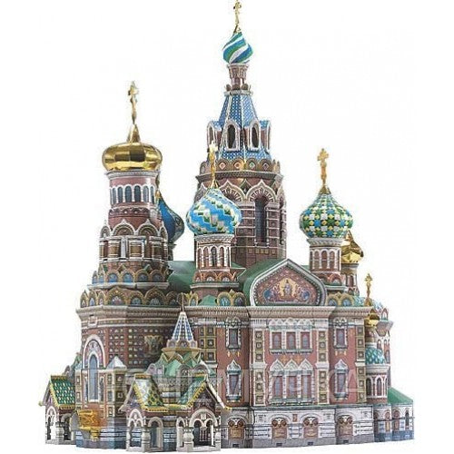 Спас-на-Крови. Собор Воскресения Христова (С-Петербург). Сборная модель без ножниц и клея