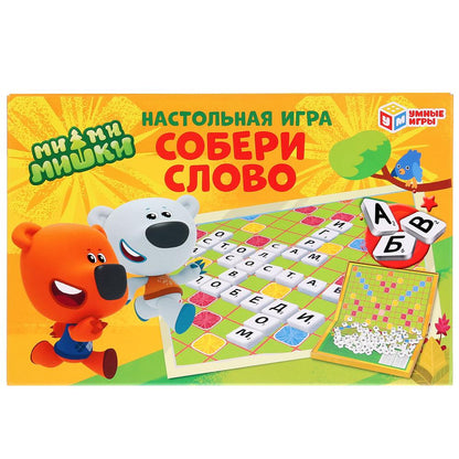 Il s'agit d'un jeu de rôle. Собери слово. Ми-ми-мишки. dans le cor. Умные игры в кор.20шт