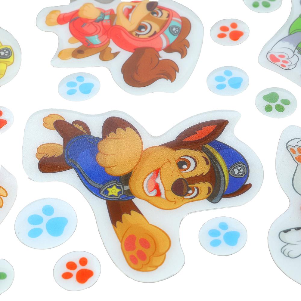 Наклейки гелевые, Щенячий Патруль щенячий патруль МУЛЬТИ АРТ