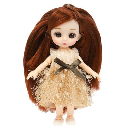 Кукла Аниме 15 см, в платье LIKEE GIRL в кор.2*84шт