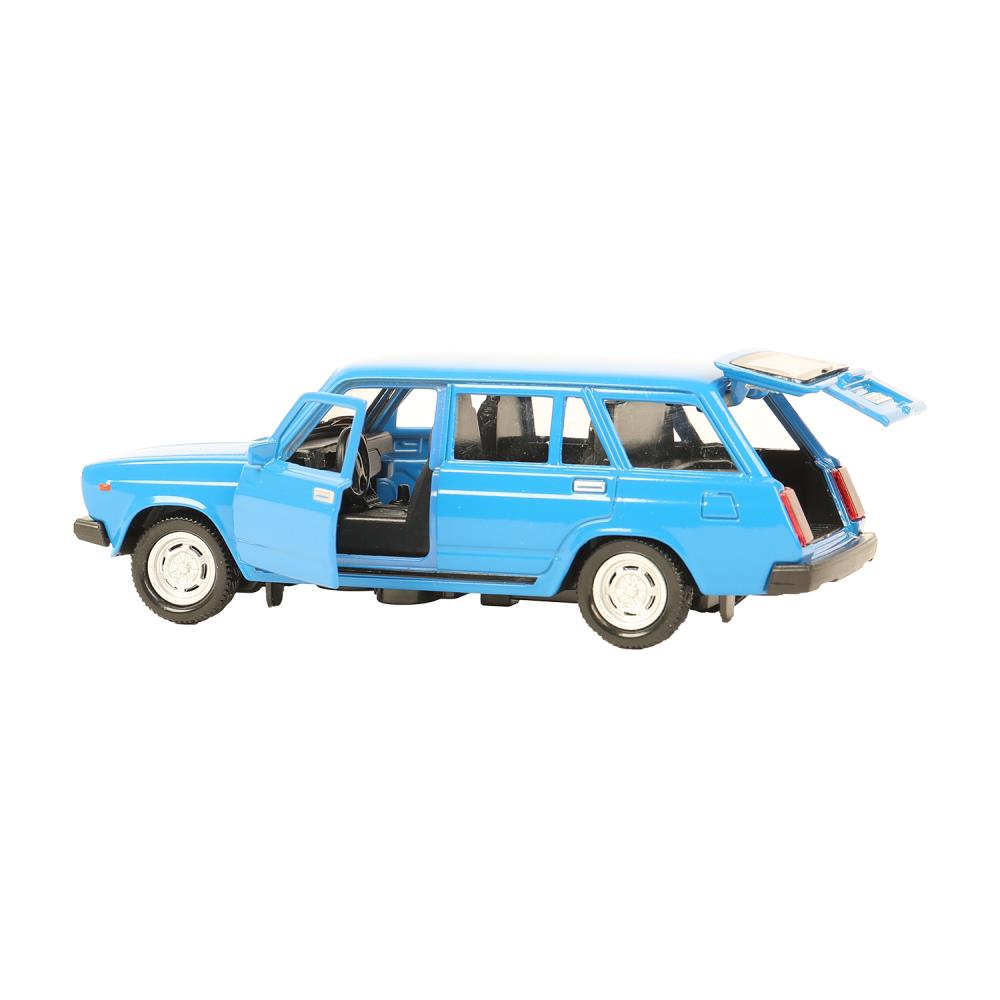 Machine en métal VAЗ-2104 ЖИГУЛИ 12 см, double, bag, инерц, СИНИЙ, кор. Parc technologique dans le cor.2*36шт