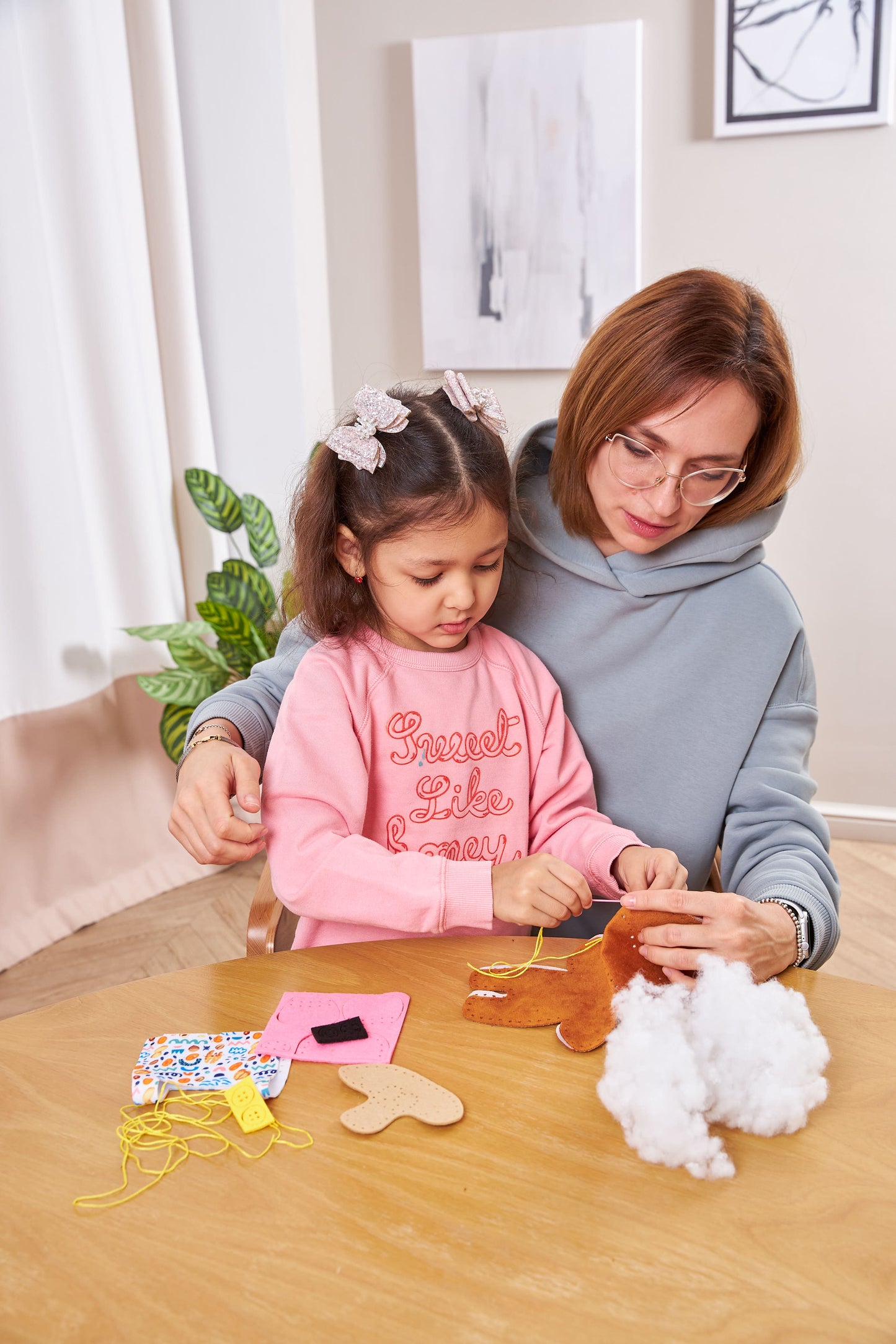 Набор для творчества. Плюшевая игрушка своими руками "Мишка"