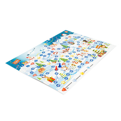 Новый год. Игра настольная ходилака "Зимняя"