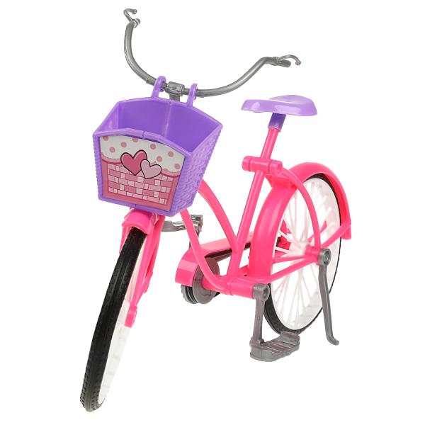 Карапуз. Аксессуары для кукол. Набор "Спорт: велосипед, шлем" для Софии, блист., арт.ACS04-S-BB