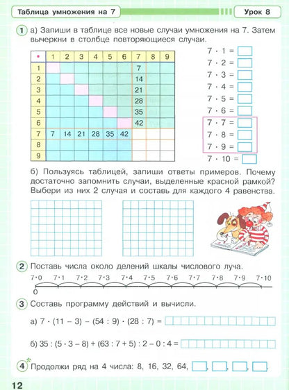 Петерсон. Математика 2кл. Рабочая тетрадь в 3ч.Ч.3 к уч.пос. ФГОС 2021