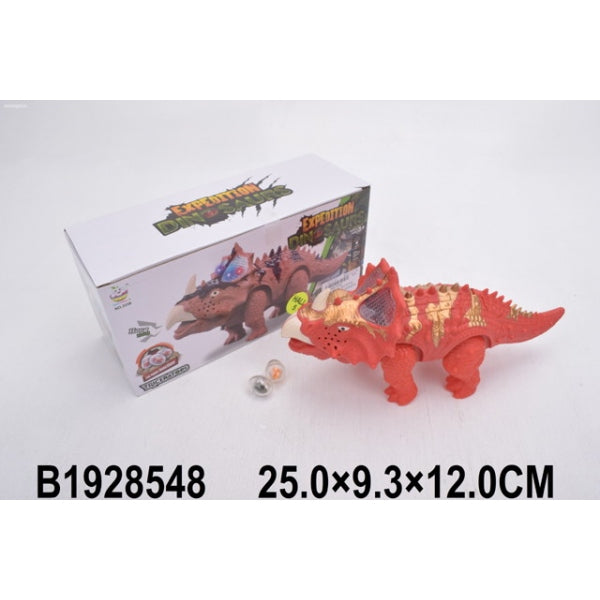 Dinosaure sur la chauve-souris. свет+звук, +2 яйца, цвет в ассорт. dans le cor. dans le cor.2*30шт