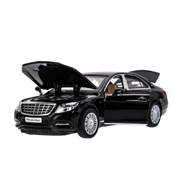 Машина металл свет-звук MERCEDES-BENZ s 600, 14,5 см, двери, инерция Технопарк в кор.2*24шт