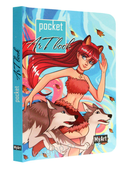 MyArt. Pocket ArtBook. Девушка с волками