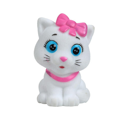 Игрушка пластизоль для ванны-кошечки, в сетке КАПИТОШКА в кор.2*144шт