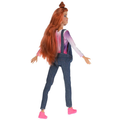 Кукла 29 см София беременная, 1 младенец, расческа, в коробке КАРАПУЗ в кор.24шт