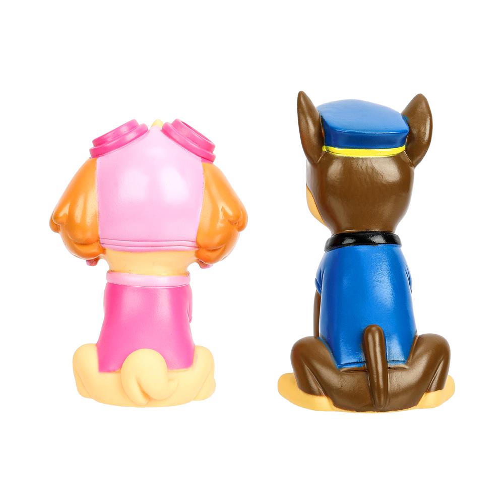 LXCHASE-SKY-DOGP-NW Игрушка для ванны Чейз и Скай 10 см Щенячий Патруль 2 шт. в сетке КАПИТОШКА в ко