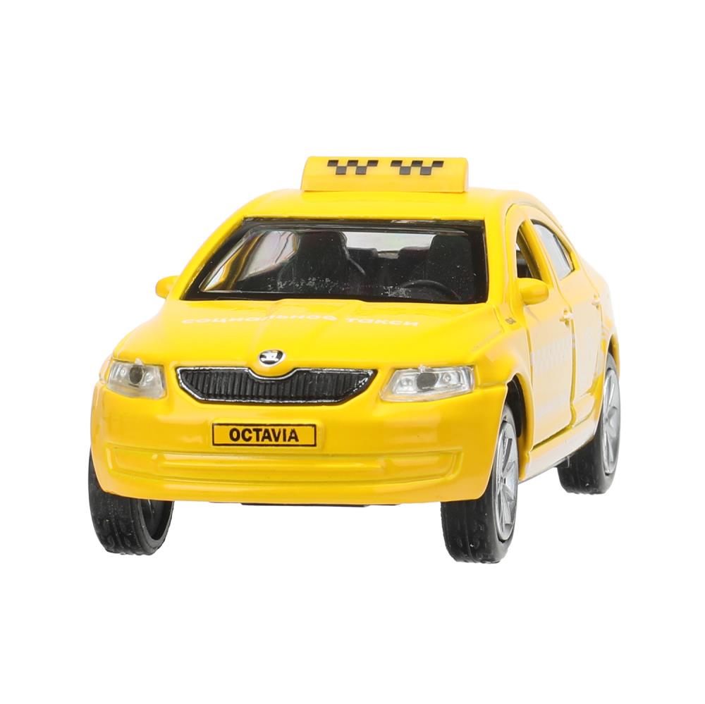 Machine en métal SKODA OCTAVIA 12 см, double, bagage, инерц.соц ТАКСИ кор. Parc technologique dans le cor.2*36шт
