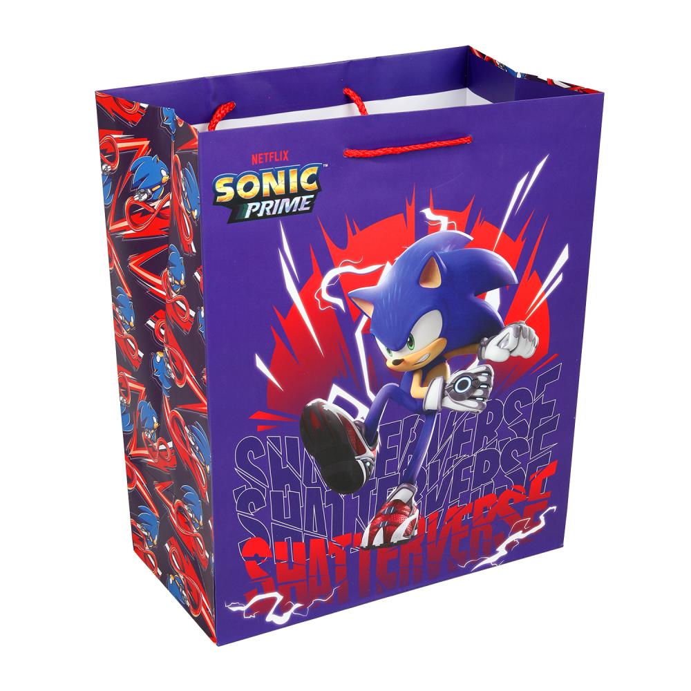 Пакет подарочный МАТОВЫЙ Sonic m, 18*23*10 см ЧУДО ПРАЗДНИК в кор.12*12шт