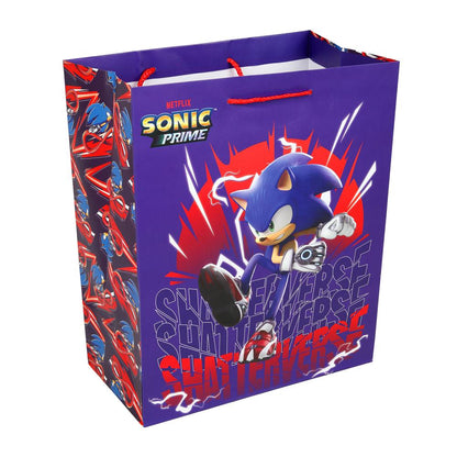 Пакет подарочный МАТОВЫЙ Sonic l 26*32*10 см ЧУДО ПРАЗДНИК в кор.10*12шт