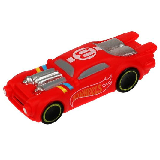 Игрушка для ванны красная машинка ХОТ ВИЛС 1 шт., сетка, хентег КАПИТОШКА в кор.200шт