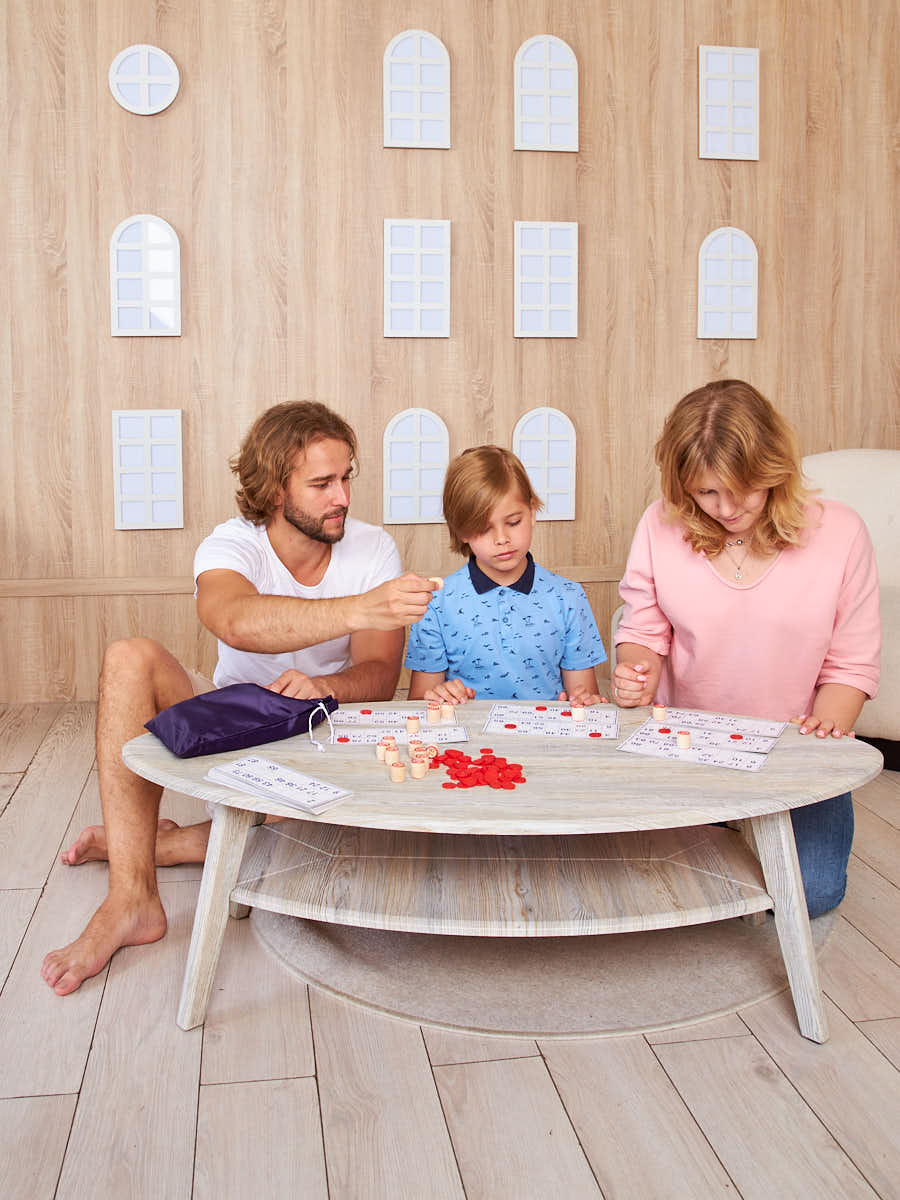 Лото деревянное, русское классическое, (Россия)