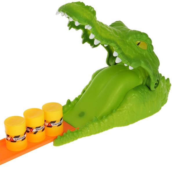Véhicule avec catapulte, crocodile, cor.36*25*9,5 cm, ТЕХНОДРАЙВ dans cor.36шт