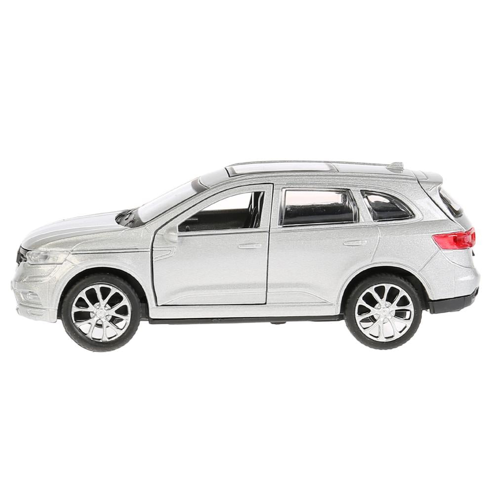 Машина металл RENAULT KOLEOS, 12см, открыв. двери, инерц, серебристый, в кор. Технопарк в кор.2*36шт