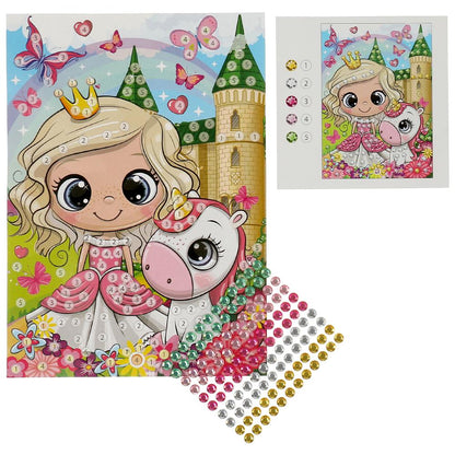 Application de feuilles dans un paquet de 15*21 cm de princesse МУЛЬТИ АРТ en cor.100шт