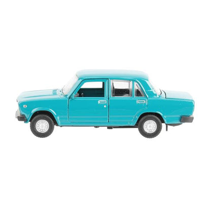 Машина металл LADA ваз-2105 1997 г. 12 см, двери, багажник, инерц., кор. технопарк Технопарк в кор.2*36шт