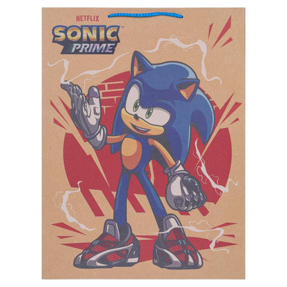 Paquet de bricolage Sonic Sonic, xl 33,5*45*15 cm, sac de transport en cor.5*12 pouces