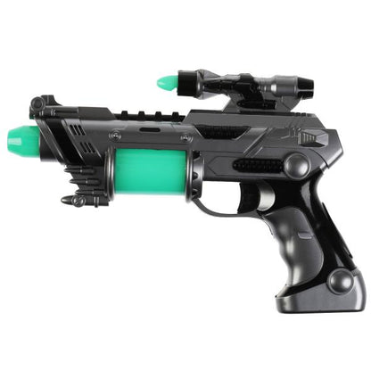 Бластер космический свет-звук, кор.30*21,5*5см ИГРАЕМ ВМЕСТЕ в кор.2*24шт