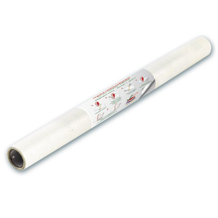 Пленка-обл.самокл.д/книг,45х100см,глад,рулон,44396