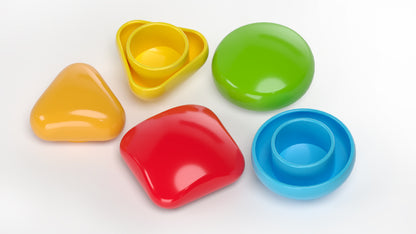 Мозаика для малышей в чемодане "Краб" d4,5/33 эл Baby Toys в кор.8шт