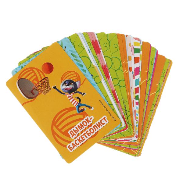 Qu'est-ce que tu es pour toi? Barboskines. Jeu de cartes. 32 cartes. Умные игры в кор.150шт