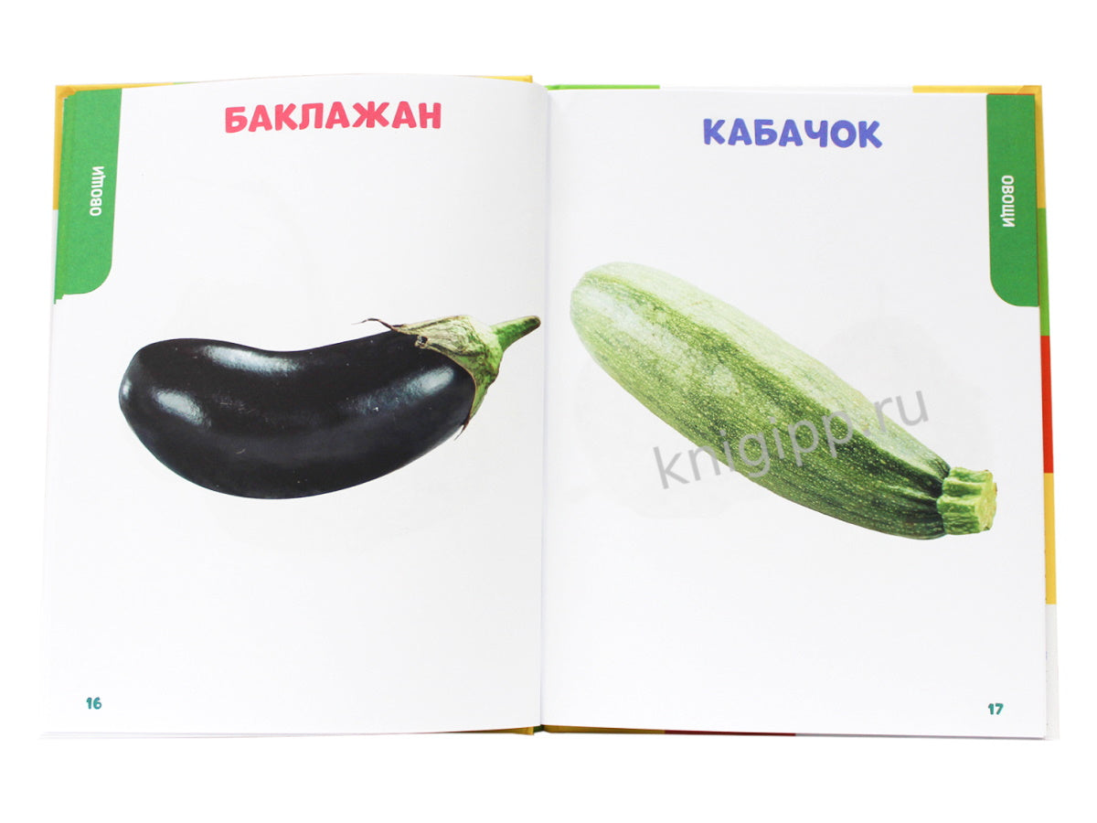 ГЛАВНАЯ КНИГА МАЛЫША. ОВОЩИ, ФРУКТЫ И МНОГОЕ ДРУГОЕ