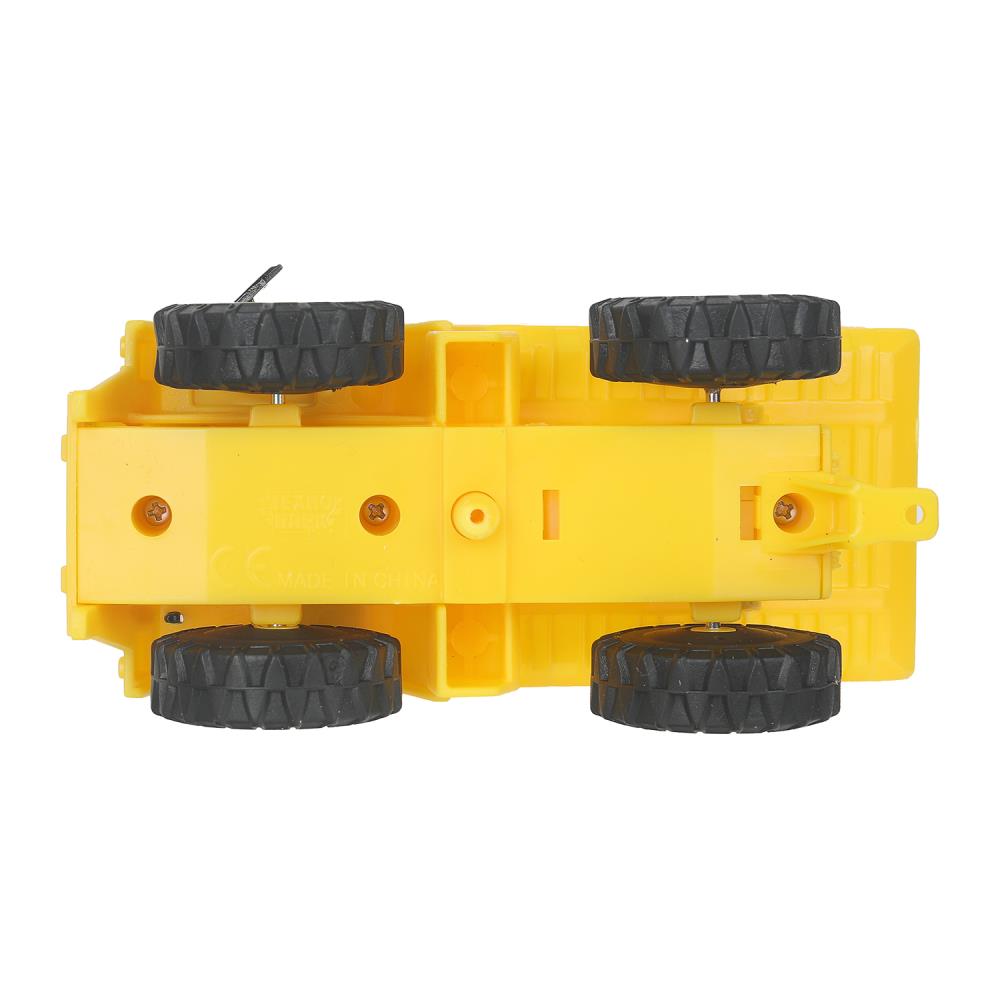 Машина металл caterpillar КАРЬЕРНЫЙ САМОСВАЛ, 12 см, двери, инерция Технопарк в кор.2*24шт