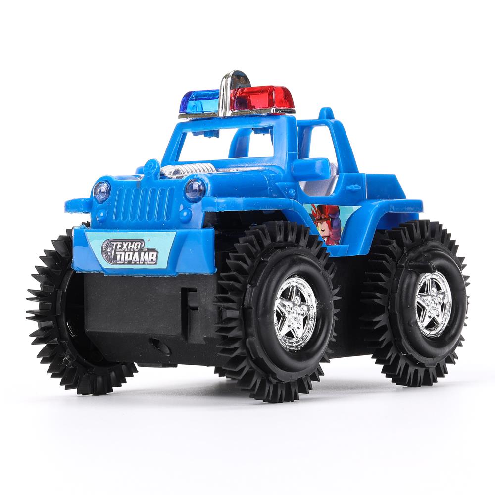 Машина-перевертыш на бат., кор.11,5*9,4*9,2см ТЕХНОДРАЙВ в кор.2*96шт