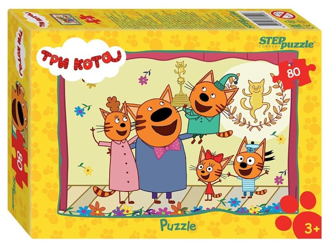 77191 Мозаика "puzzle" 80 "Мультгерои - 2" ассорти