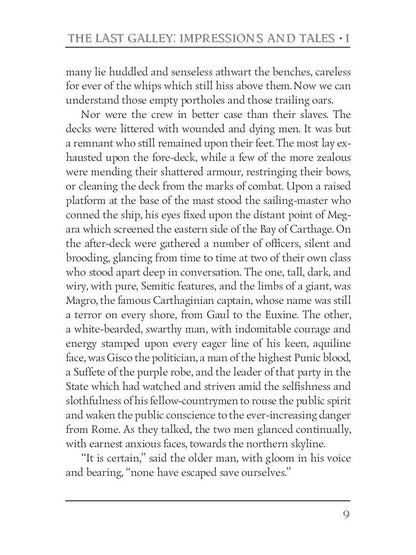 The last Galley: Impressions and Tales 1 = Последняя галерея: впечатления и рассказы 1: на англ.яз