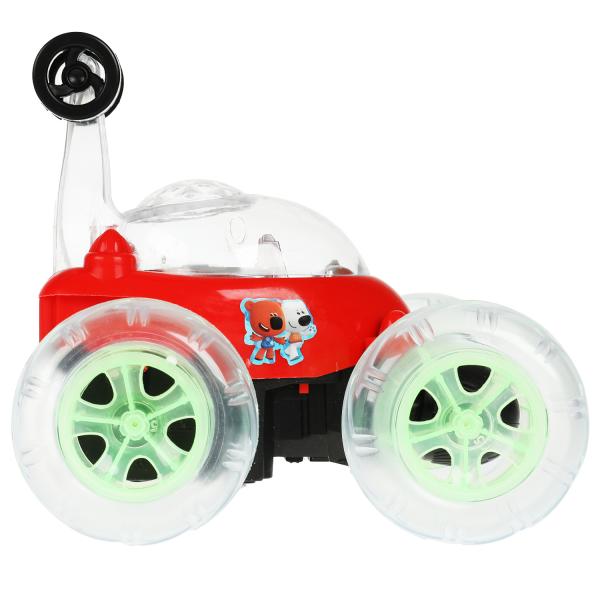 Машина-перевертыш на ру Ми-ми-мишки свет-звук, кор.28*18*16см ТЕХНОДРАЙВ в кор.24шт