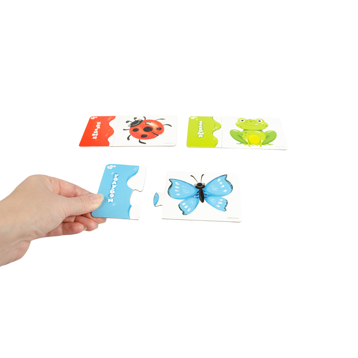 Пазлы парные "Учим цвета" 20 эл Jouets pour bébé (макси)