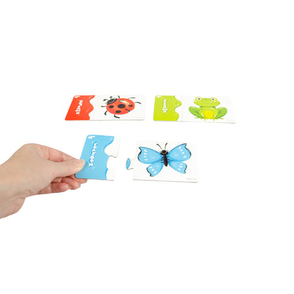 Пазлы парные "Учим цвета" 20 эл Jouets pour bébé (макси)