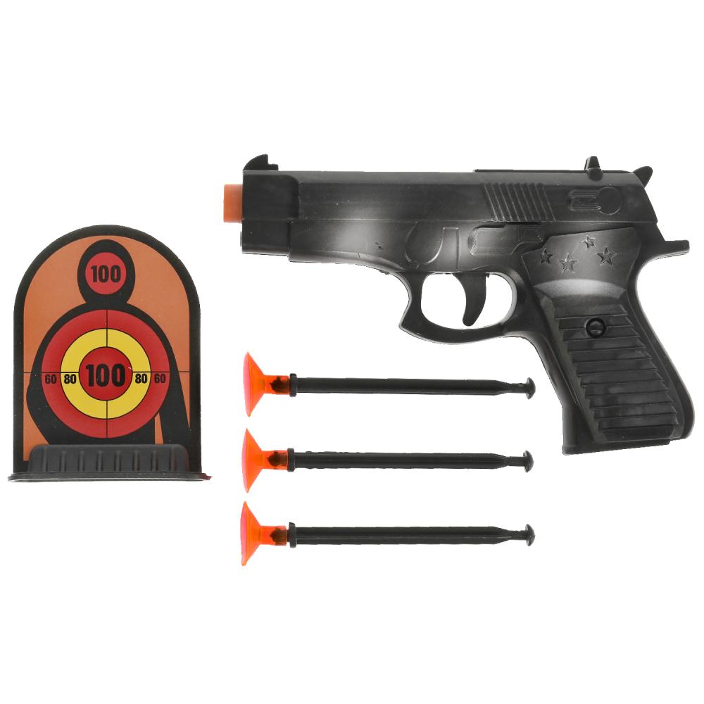 Набор оружия ПОЛИЦИЯ пистолет с присосками, блист.49*17*3см ИГРАЕМ ВМЕСТЕ в кор.2*60шт