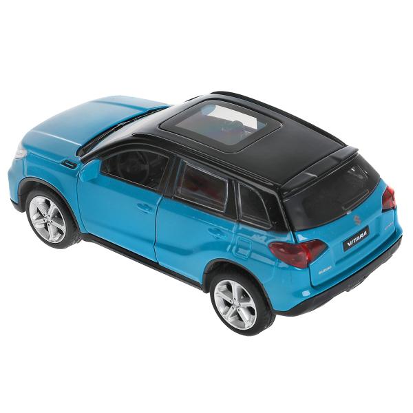 Технопарк. Модель "Suzuki vitara S 2015" 12см, металл двери, багаж, инерц, синий, арт.VITARA-12-BUBK