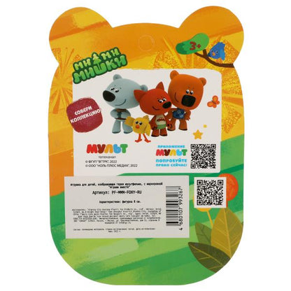 Фигурка Лисичка Ми-ми-мишки 8 см, в блистере ИГРАЕМ ВМЕСТЕ в кор.96шт