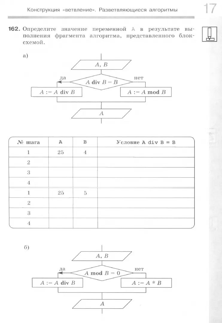 Босова. Информатика. Рабочая тетрадь. 8 класс в двух частях. Часть 2 Базовай уровень / к ФП 22/27