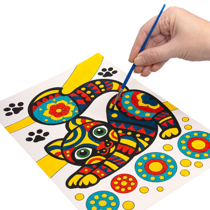 Набор для творчества. Раскраска "Котик"