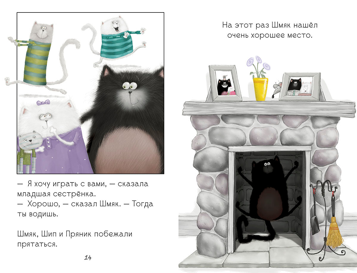 Клевер. Котенок Шмяк. Давай играть!/Скоттон Р.