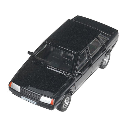Машина металл LADA lada 21099 длина 10,5 см, инерц, черный, кор. Технопарк в кор.2*36шт