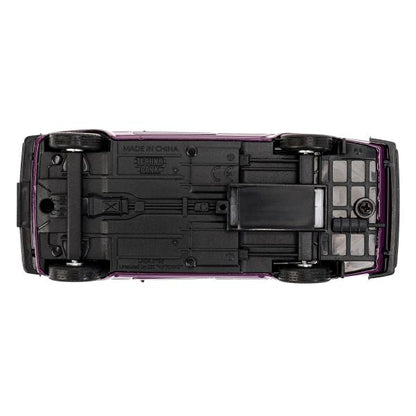 Машина металл LADA ваз-2105 1997 г. 12 см, двери, багажник, инерц.баклажан, кор. Технопарк в кор.2*36шт